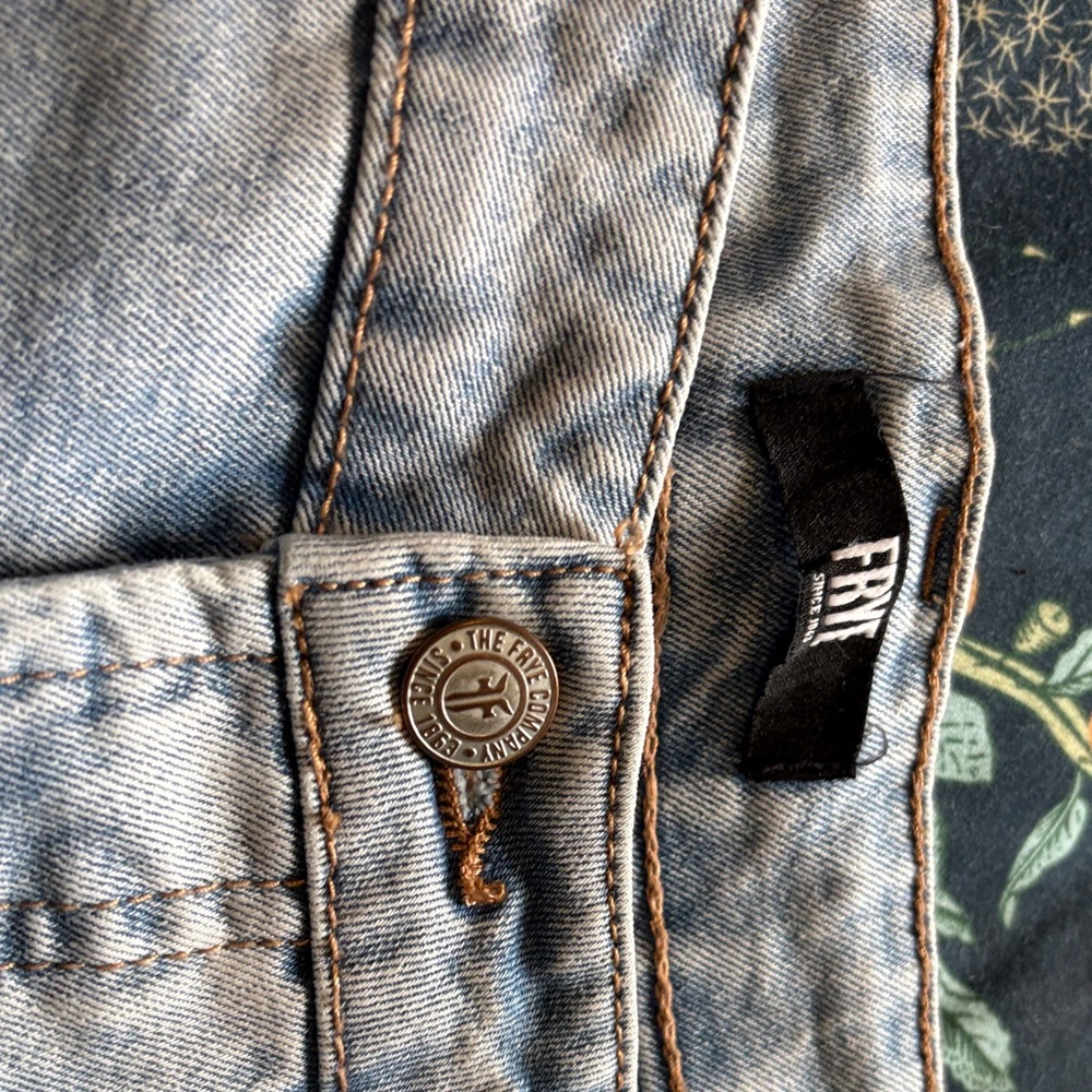 Frye Light Blue Boot-Cut Jeans